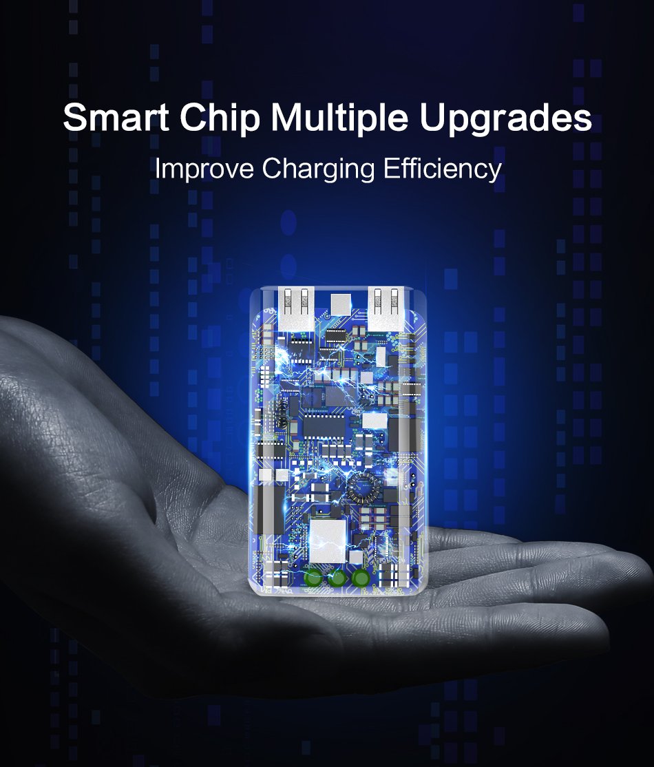 10000 mAh Compact Design Power Bank