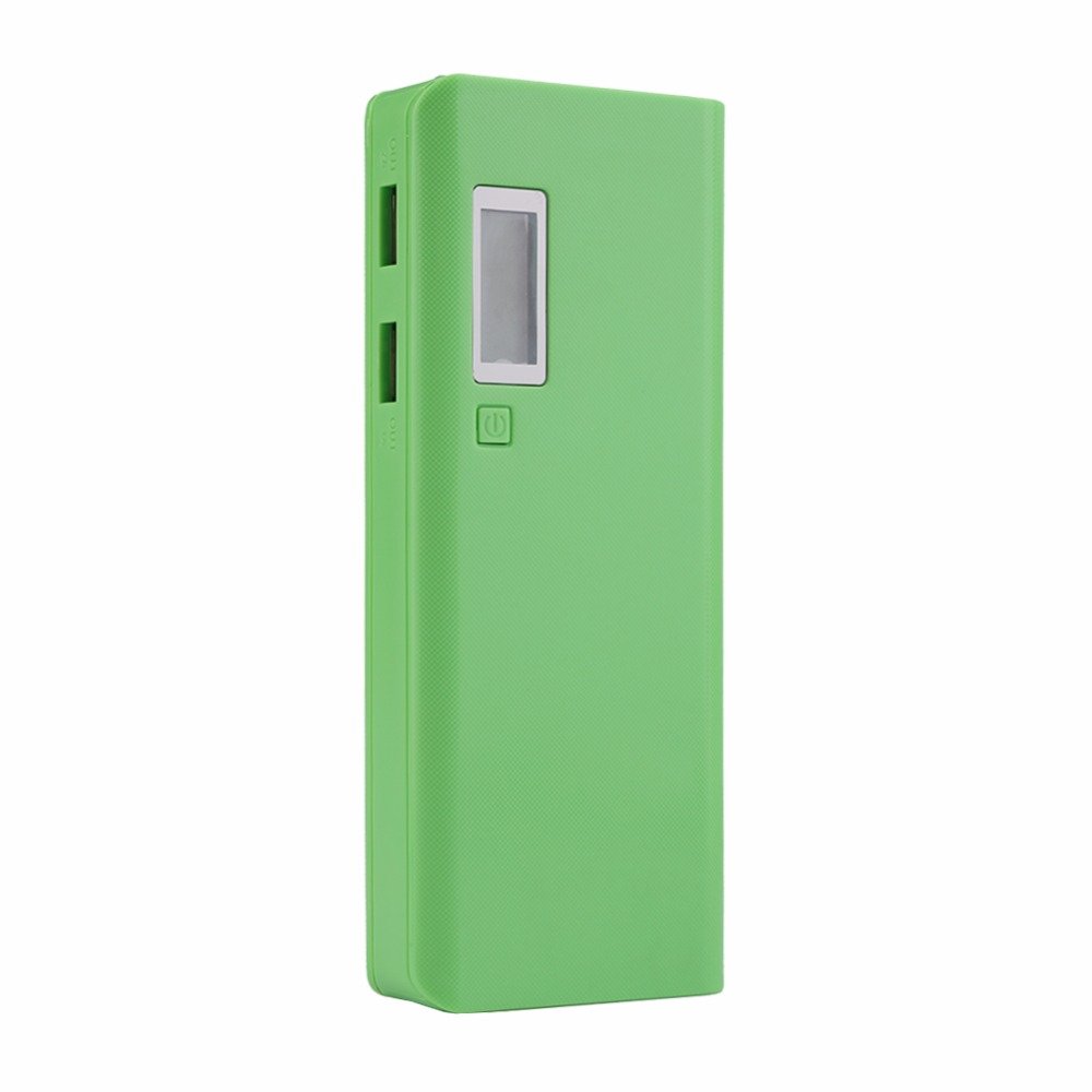 Portable DIY Battery LCD Display Power Bank