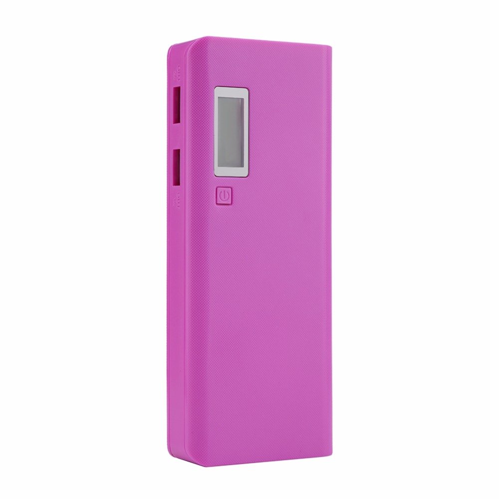 Portable DIY Battery LCD Display Power Bank