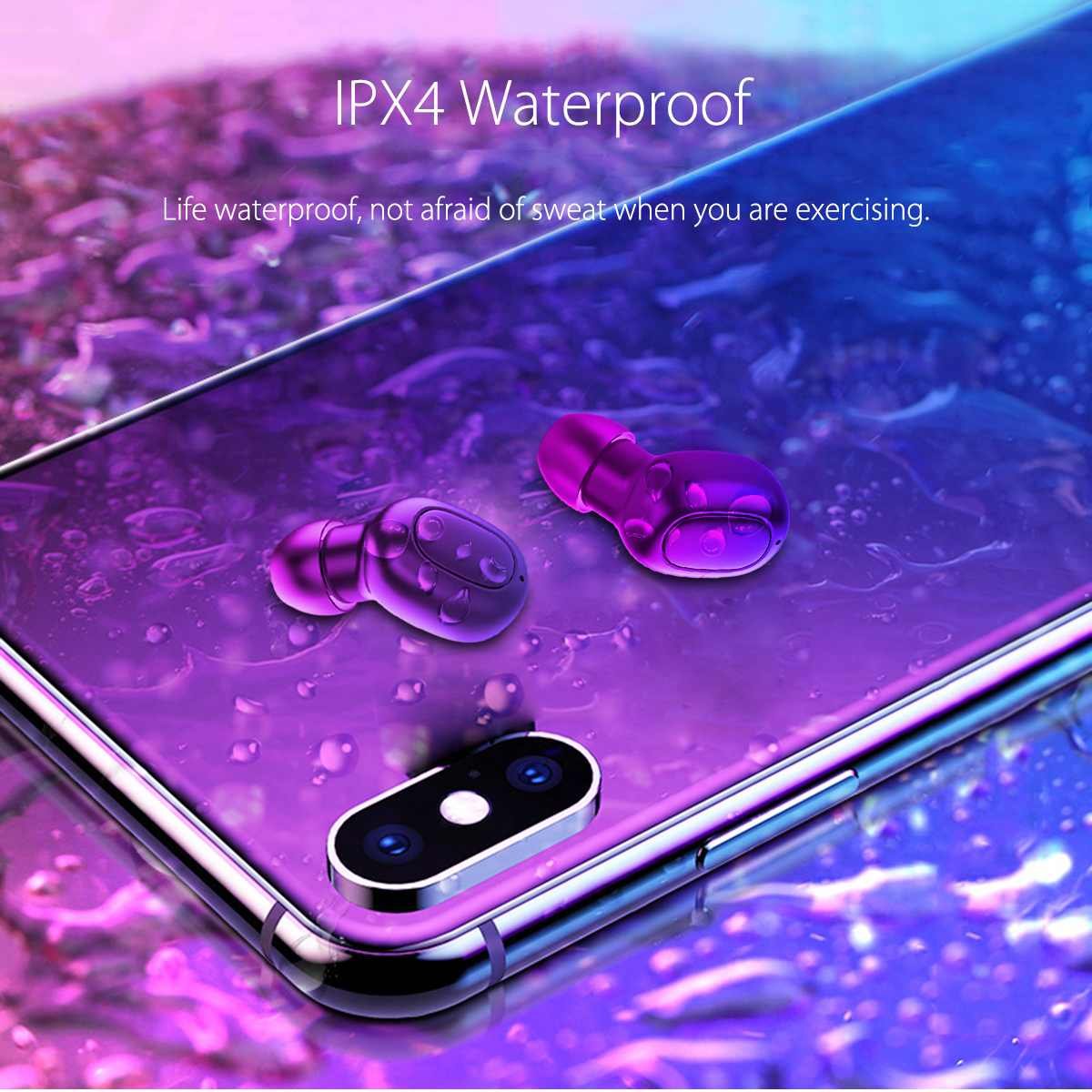 Hi-Fi Stereo Earbuds with QI Charging Case