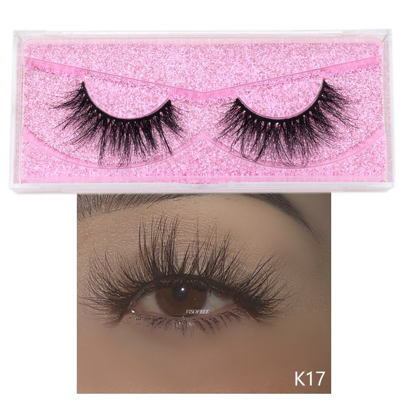 5D Mink Eyelashes Set