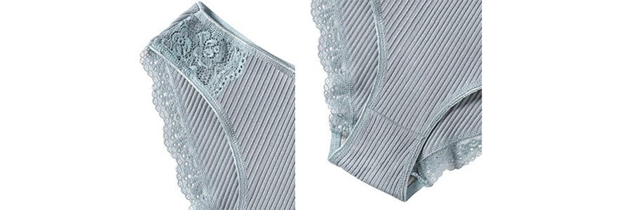 Women's Cotton Underwear Panties Set, 3 Pcs Women's Cotton Underwear Panties Set, 3 Pcs