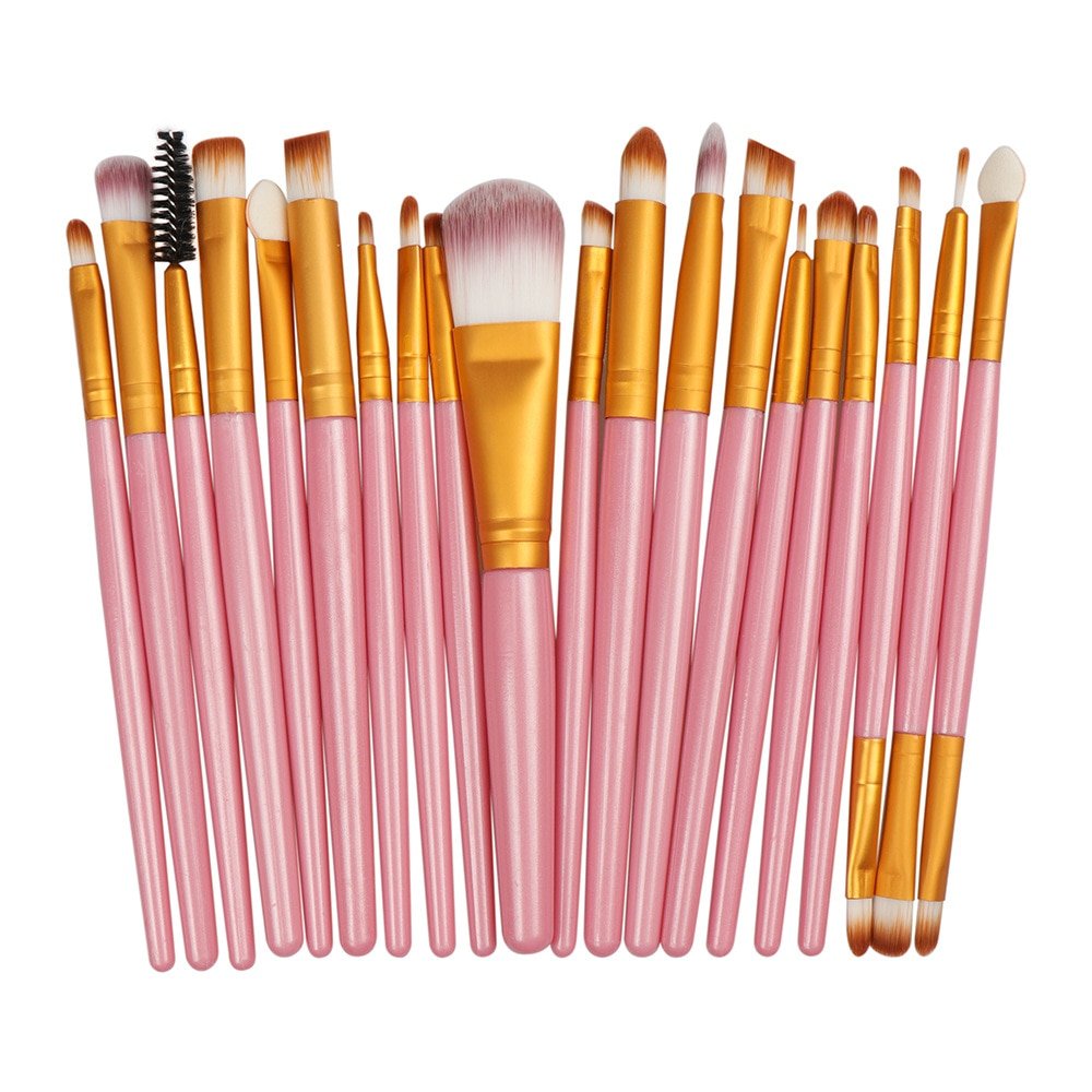 Colorful Makeup Brushes Set