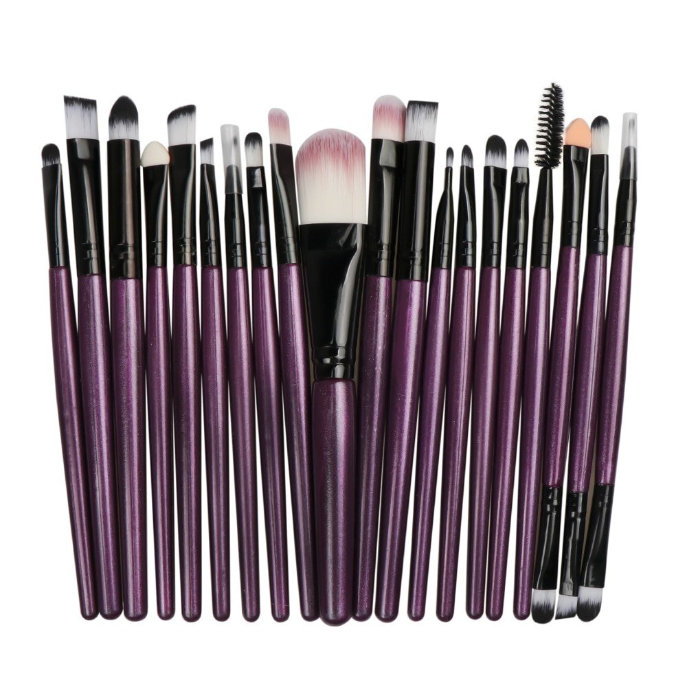 Colorful Makeup Brushes Set