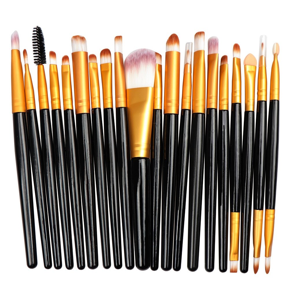 Colorful Makeup Brushes Set