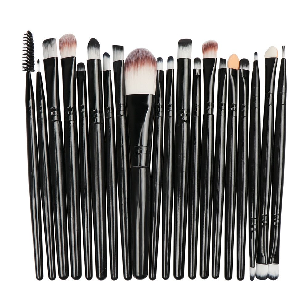 Colorful Makeup Brushes Set