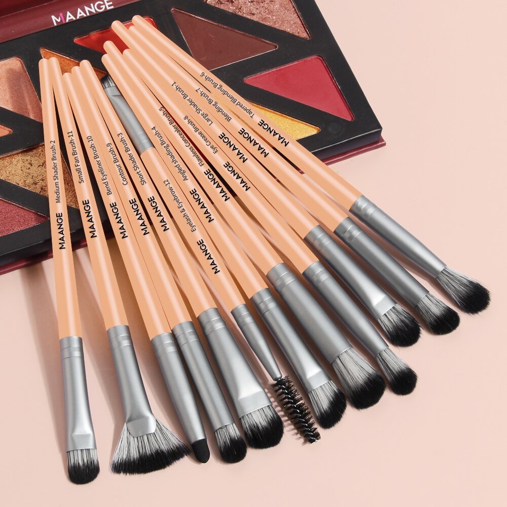 Pro Makeup Brushes 3/5/12 Pcs Set