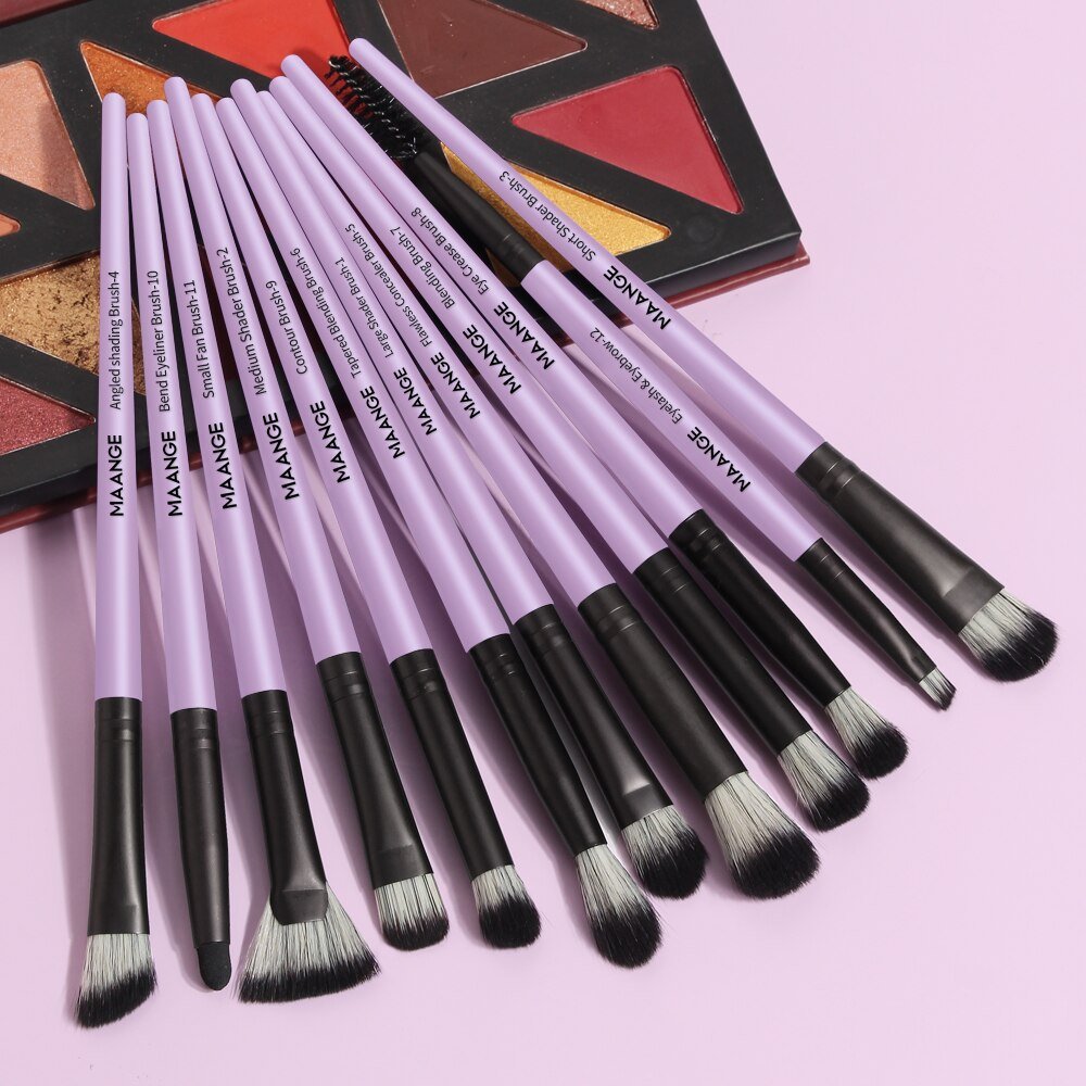 Pro Makeup Brushes 3/5/12 Pcs Set