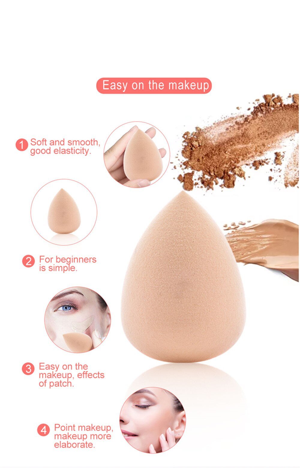 Makeup Sponge 5 Pcs Set