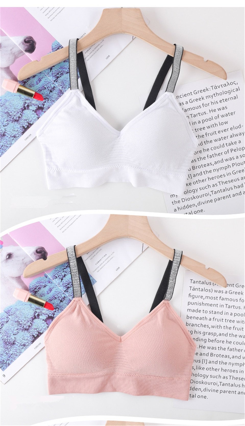 Quick Dry Padded Seamless Sport Bra for Women