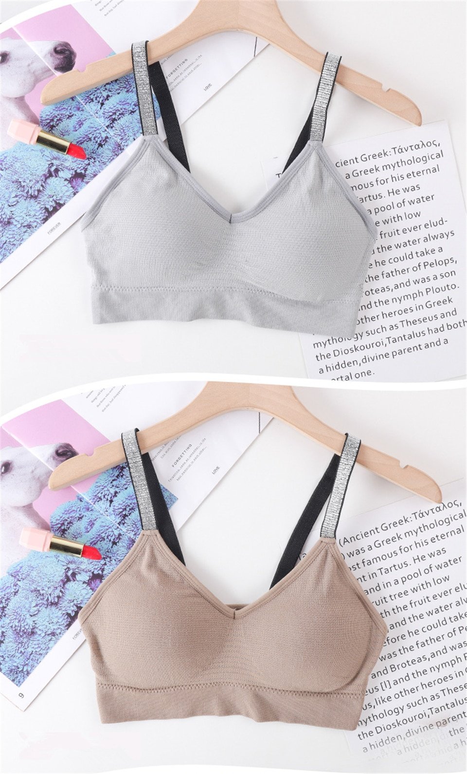 Quick Dry Padded Seamless Sport Bra for Women