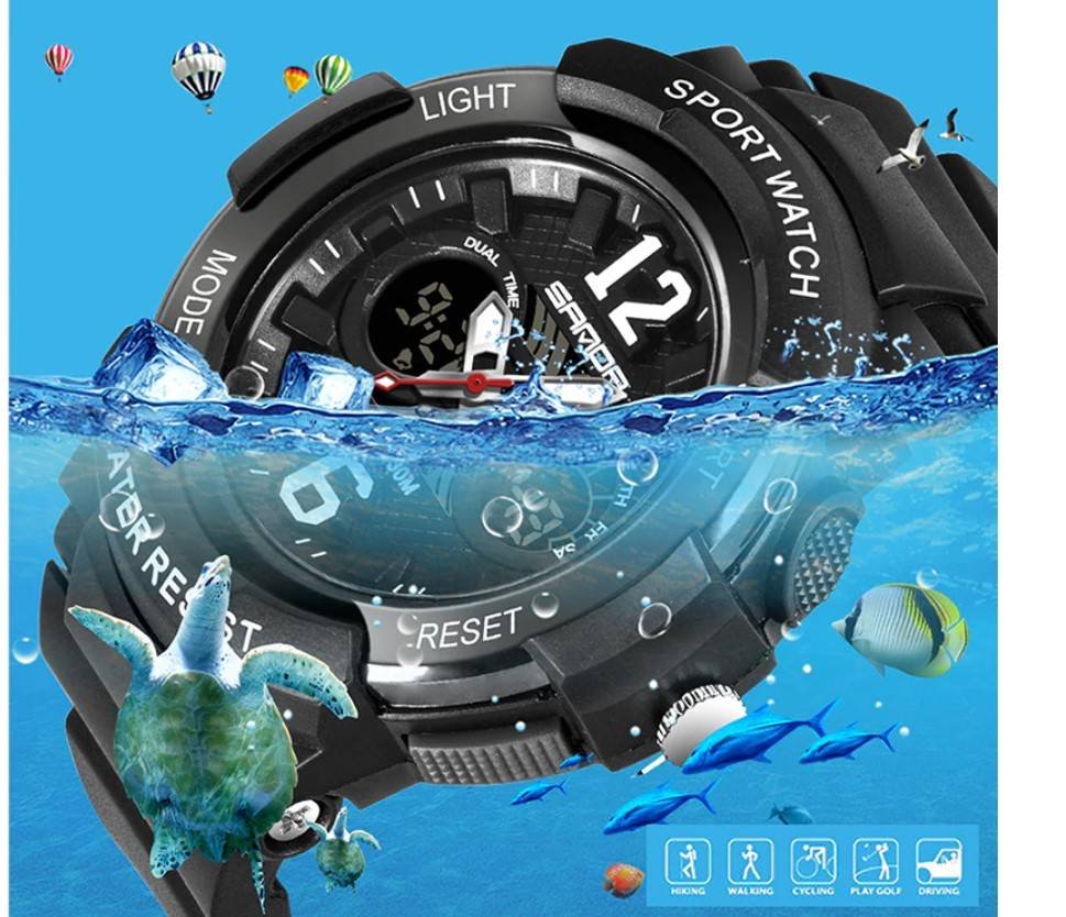 Women's Waterproof LED Sports Watch