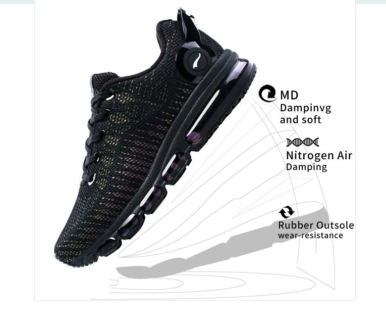 Women's Reflective Sports Sneakers