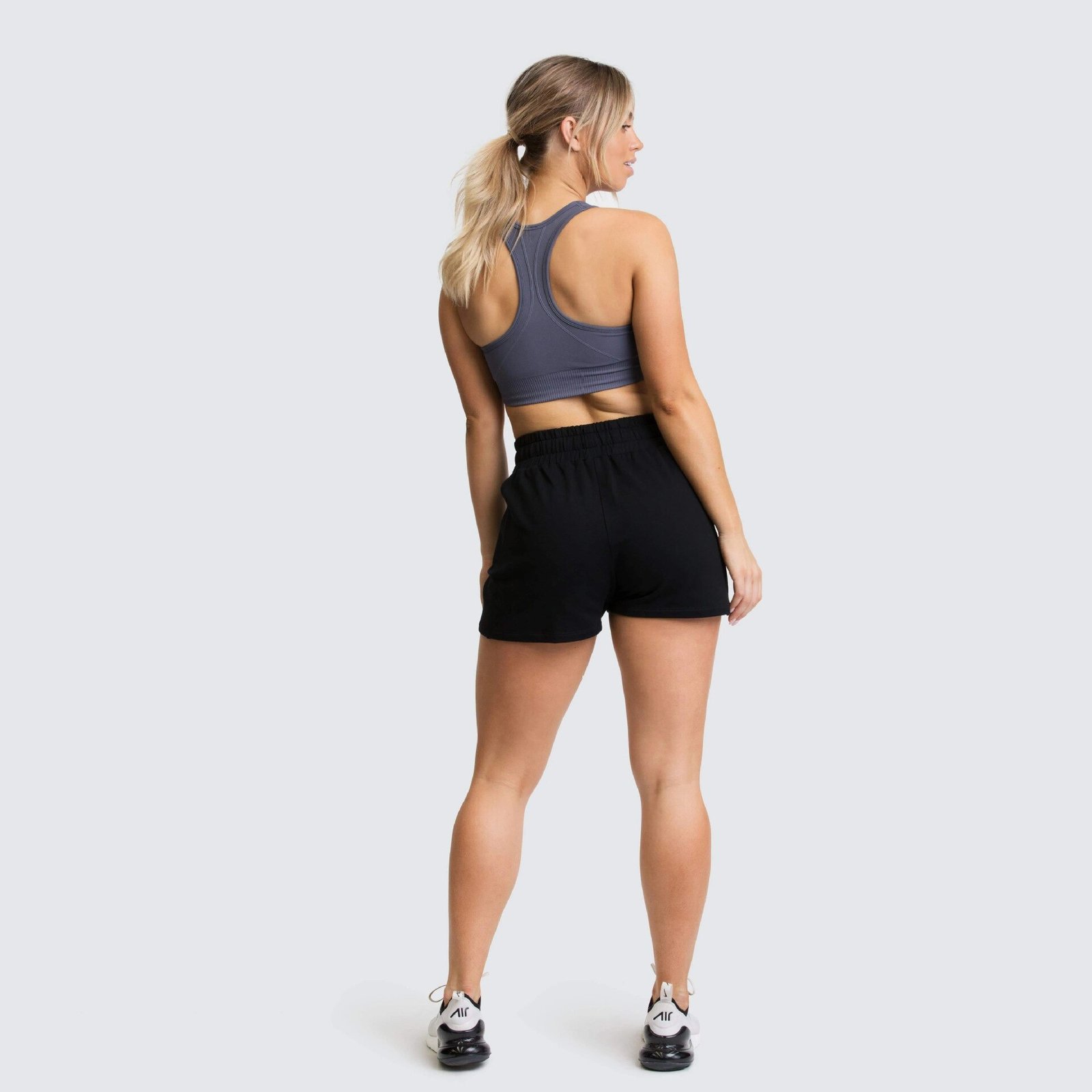 Women's Sports Mini Shorts with Pocket