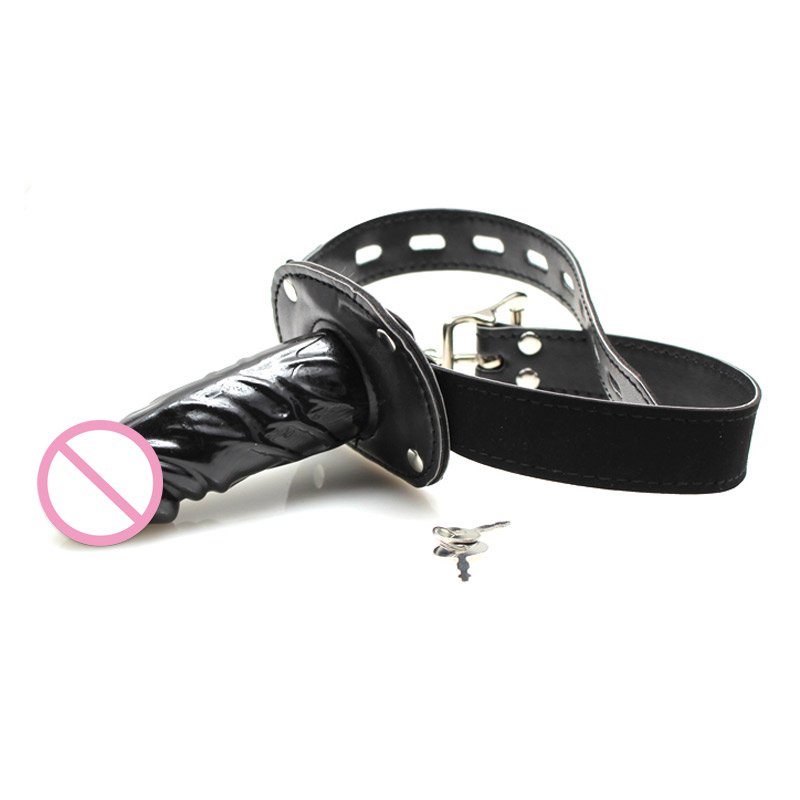 Silicone Dildo in Black and Pink