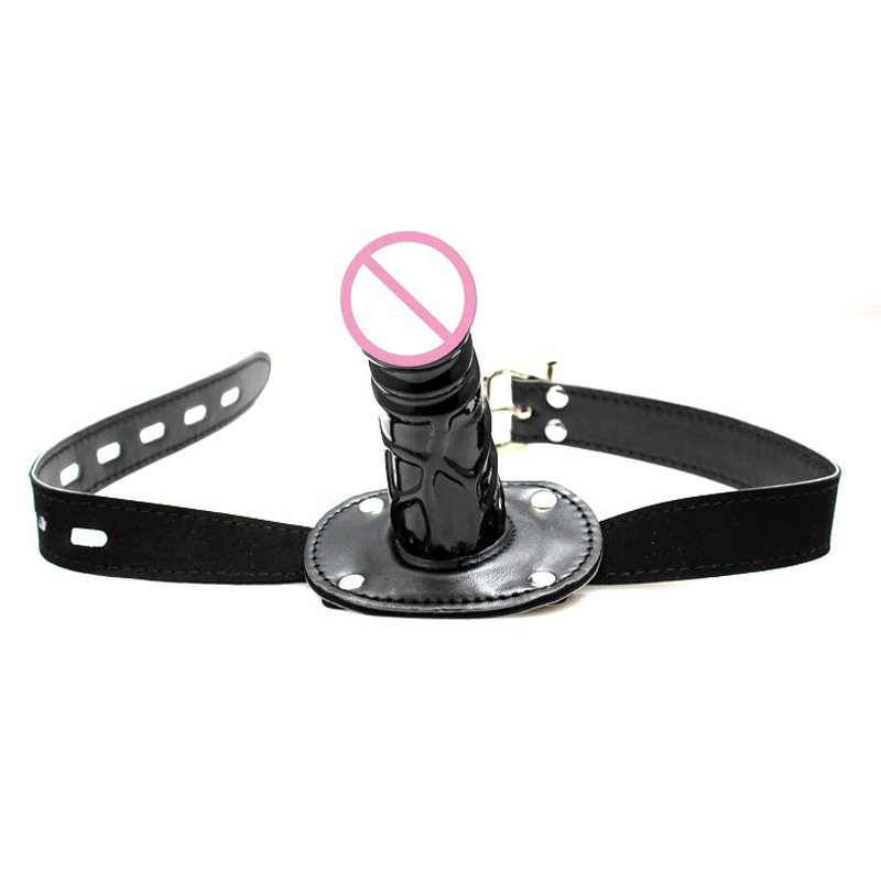 Silicone Dildo in Black and Pink