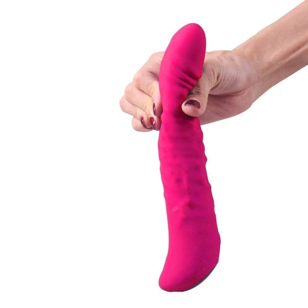 Pink Vibrating Dildo for Women