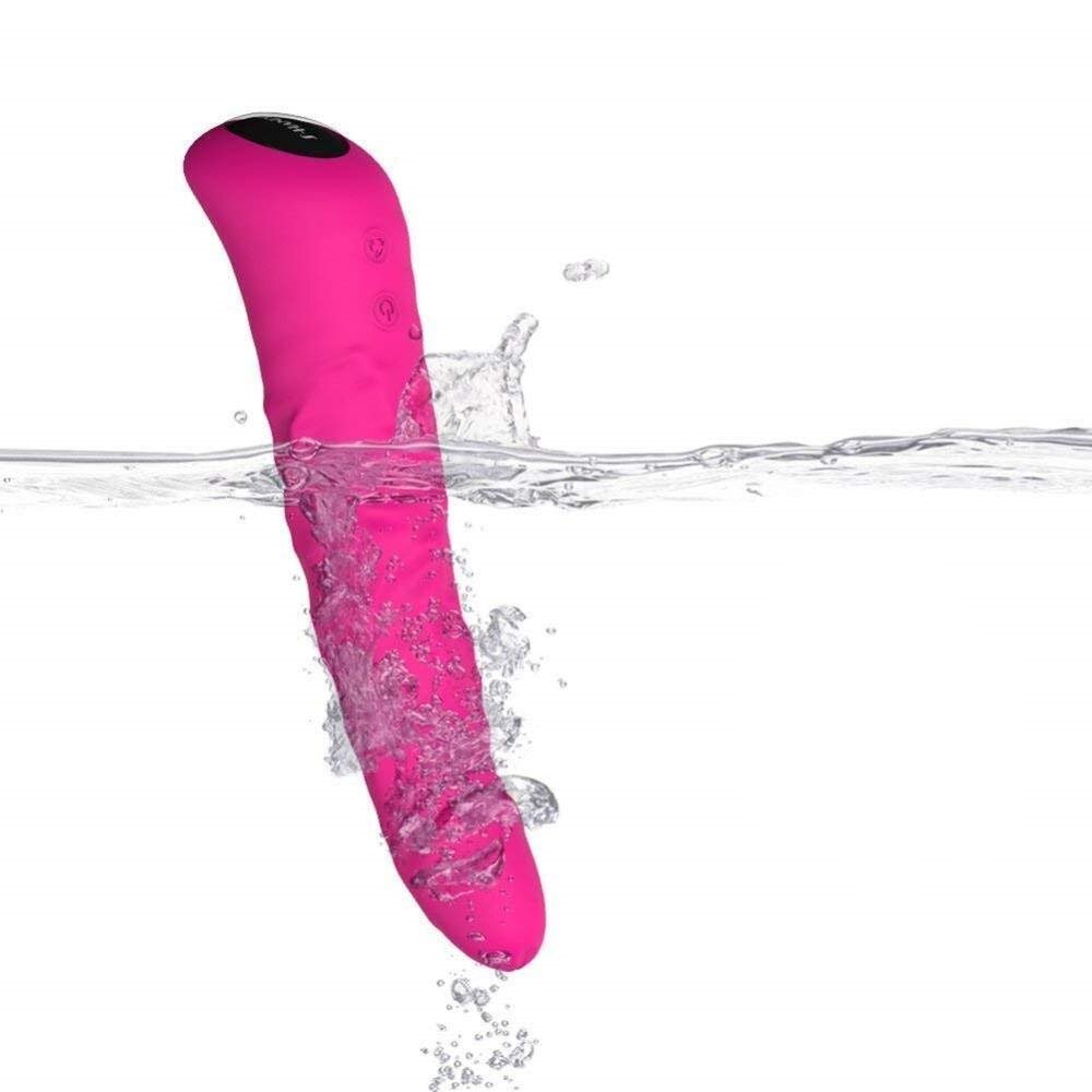 Pink Vibrating Dildo for Women