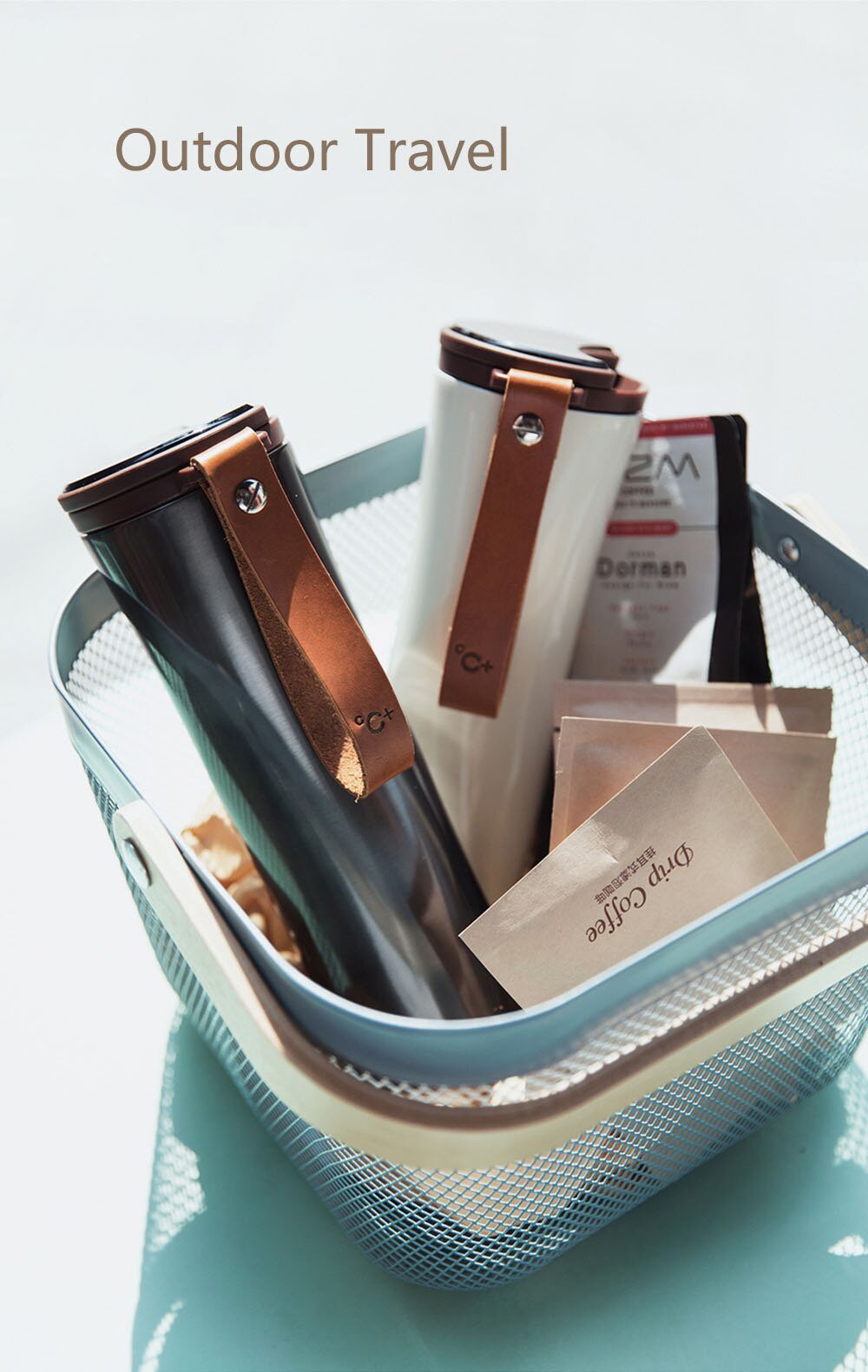 Smart Travel Mug with Vacuum Insulation