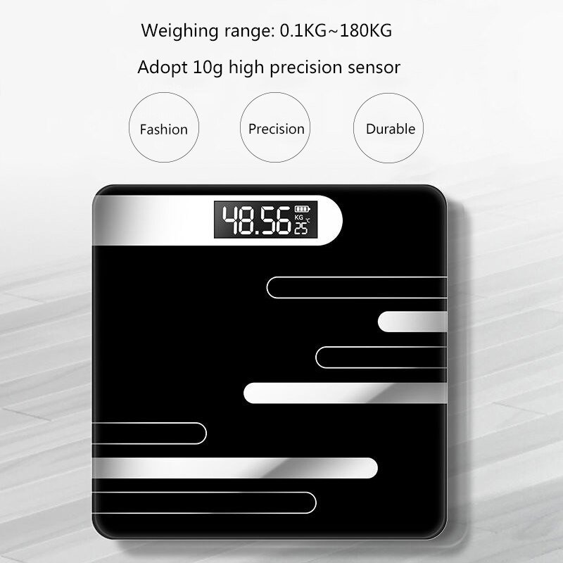 LCD Display Smart Bathroom Scale