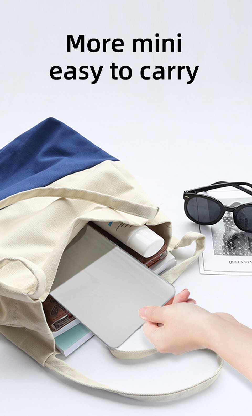 Portable Mirror Design Smart Bathroom Scale