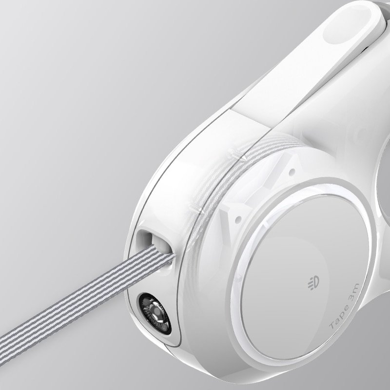 Smart Retractable Leash with Light