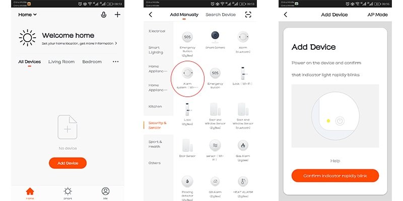 Smart GSM WIFI Alarm Siren System