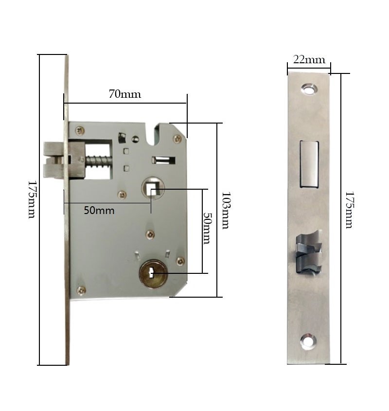 Colorful Smart Electronic Door Lock